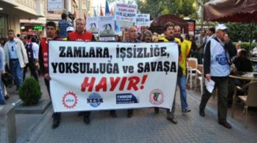 Eskişehir'de Zamlar Protesto Edildi