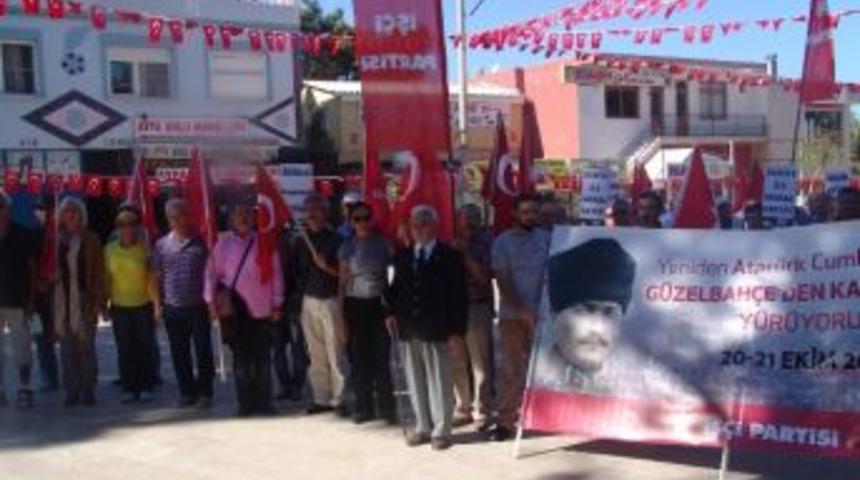 İş&ccedil;i Partisi Yarımada&rsquo;da Cumhuriyet Ş&ouml;leni D&uuml;zenledi