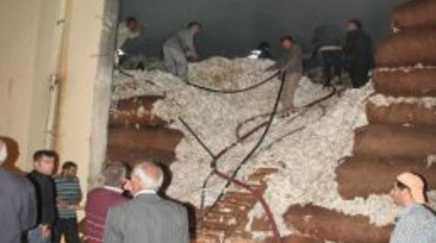 Şanlıurfa&rsquo;da Pamuk Fabrikasında B&uuml;y&uuml;k Yangın (2)