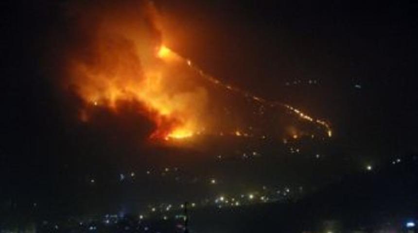 Amanoslar&rsquo;da Orman Yangını
