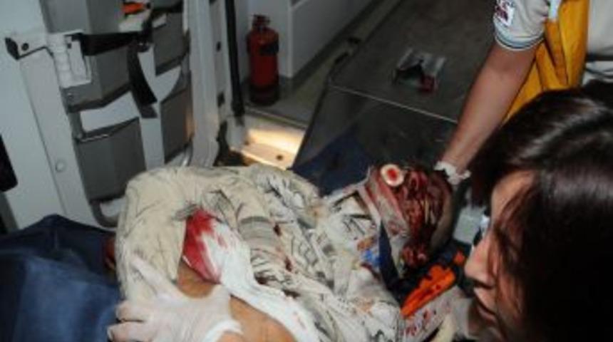 Kasksız Motosiklet S&uuml;r&uuml;c&uuml;s&uuml; Ağır Yaralandı