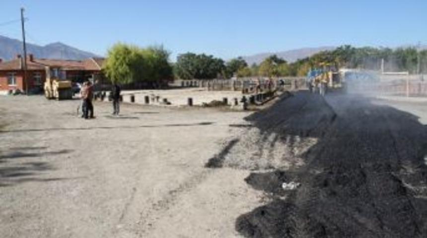 Hayvan Pazarı Asfaltlanıyor