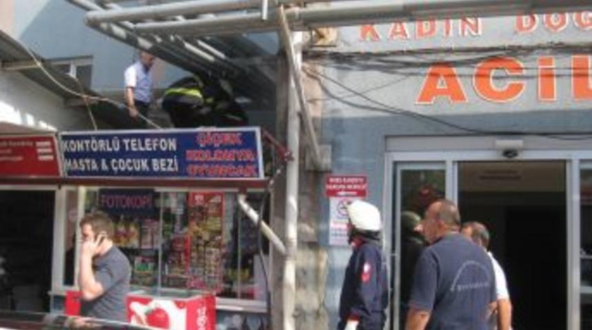Sakarya Kadın Doğum Ve &Ccedil;ocuk Hastanesi'nde Yangın