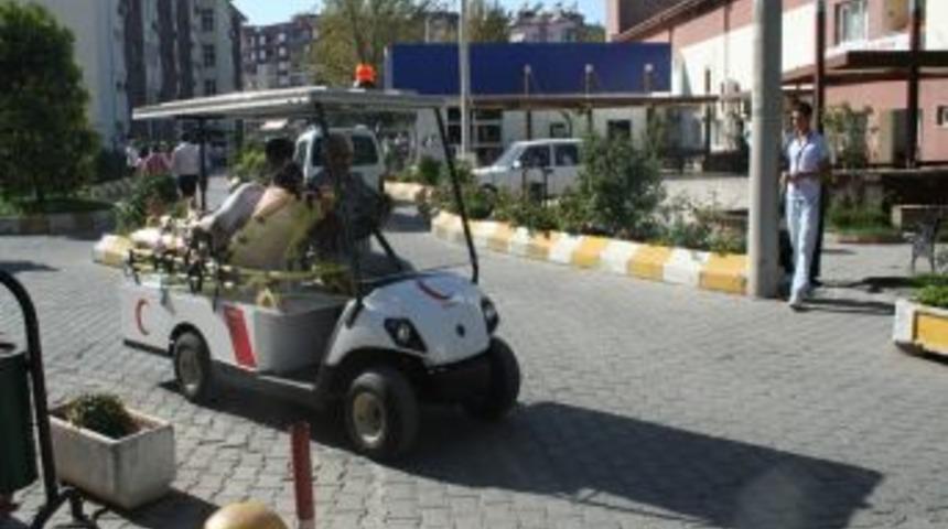 Hastalar Ak&uuml;l&uuml; Ara&ccedil;la Taşınacak