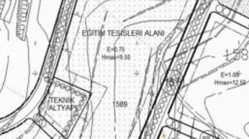 Eğitim Alanı İçin İmar Planı Değiştiriliyor