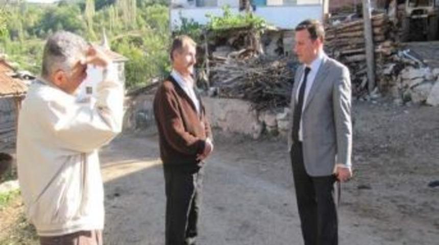 Ara&ccedil; Kaymakamı Fatih G&ouml;rm&uuml;ş&rsquo;&uuml;n K&ouml;y Ziyaretleri Devam Ediyor