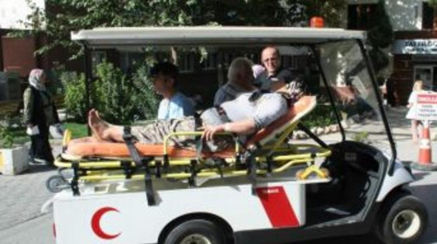 Devlet Hastanesi&rsquo;ne Ak&uuml;l&uuml; Ara&ccedil;