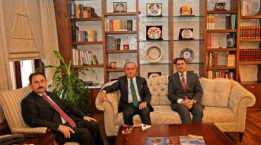 &Ccedil;ekva Y&ouml;netimi&rsquo;nden Vali Başk&ouml;y&rsquo;e ziyaret