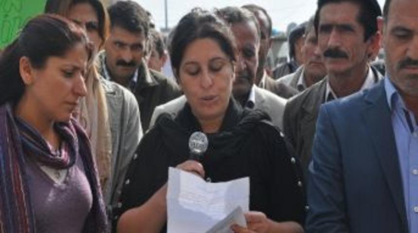 Silopi Bdp İlçe Teşkilatından Açlık Grevine Destek