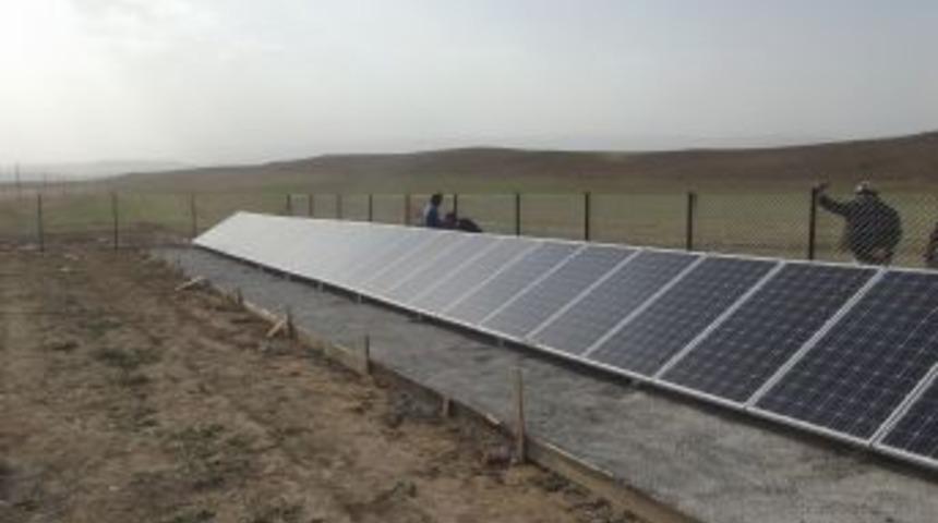 Gemerek&rsquo;te &Ccedil;ift&ccedil;iler G&uuml;neş Enerjisi Ile Sulama Yapacak