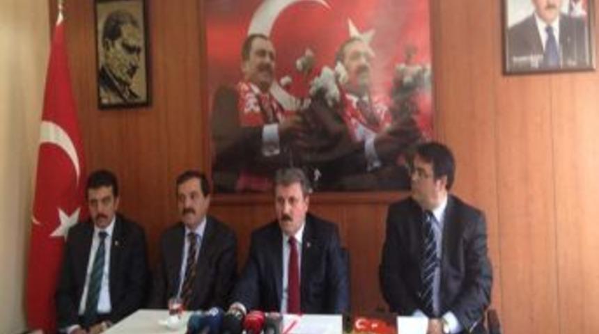 Destici: B&uuml;y&uuml;kşehir Yasası Meclis'te Gizli Oylanmalı