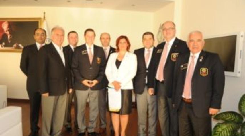 Rotary Kul&uuml;b&uuml;'nden &Ccedil;er&ccedil;ioğlu'na ziyaret
