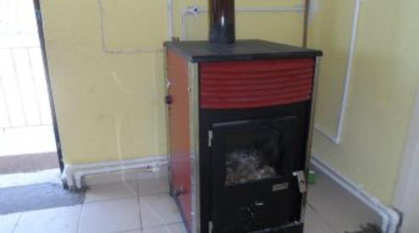 K&ouml;y Okullarına Kalorifer tesisatı yapıldı