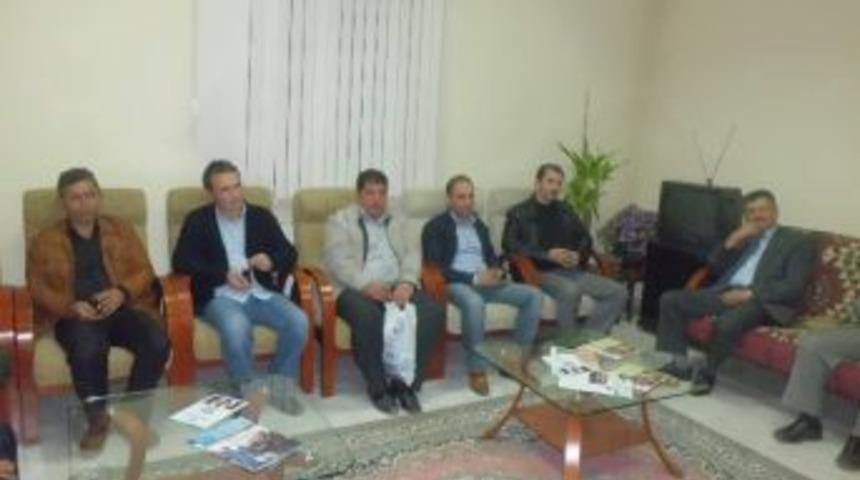 &Uuml;lk&uuml;c&uuml; İş&ccedil;ilerden T&uuml;rk Ocağı Ziyareti