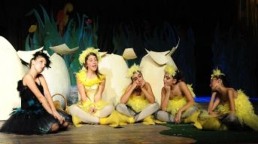 Karşıyaka'da Çirkin Ördek Yavrusu Sahne Aldı