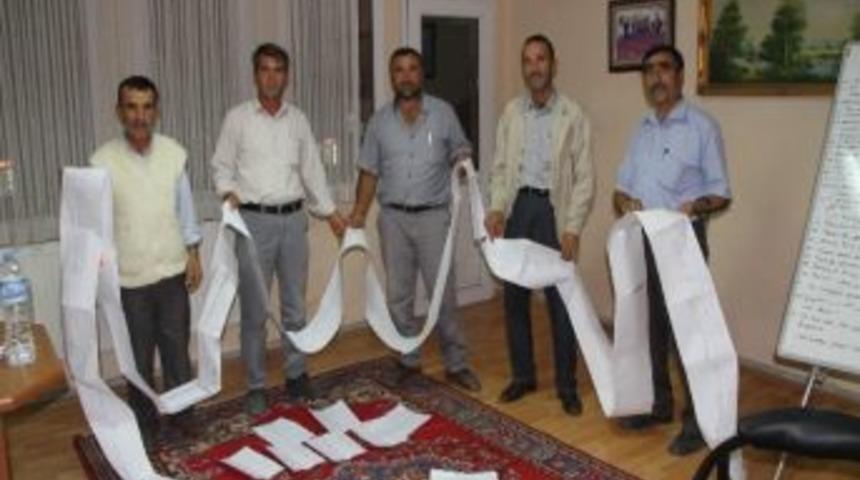 K&ouml;pr&uuml;başı'na Bağlanmak İ&ccedil;in İmza Kampanyası Başlattılar