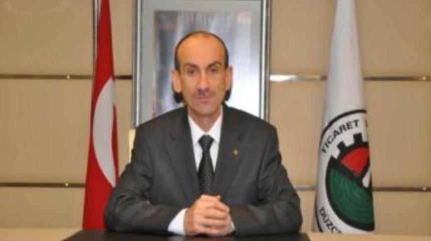 D&uuml;zce Tso Başkanı Metin B&uuml;y&uuml;k;