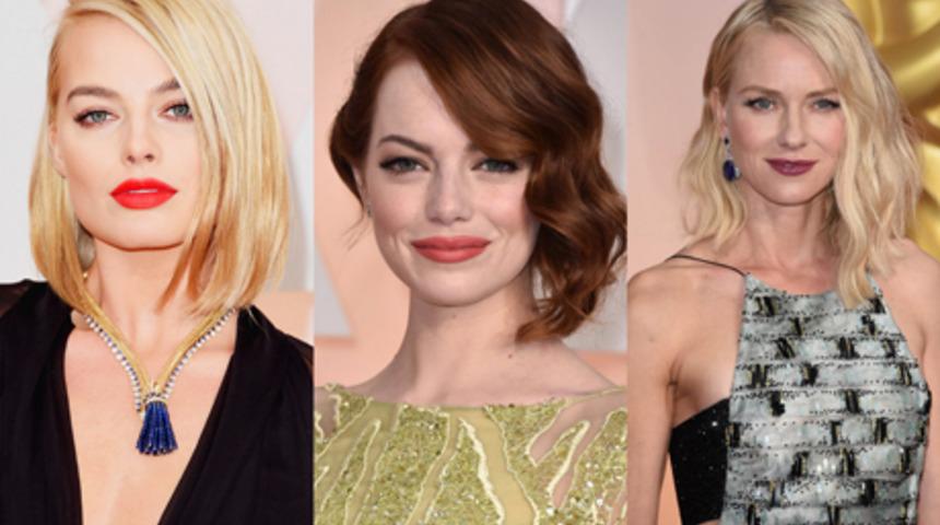 Oscar'da &uuml;nl&uuml;lerin tercih ettiği rujlar