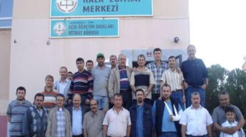 &Ccedil;an'da 38 Kişi Kurban Kesim Kursunu Bitirdi