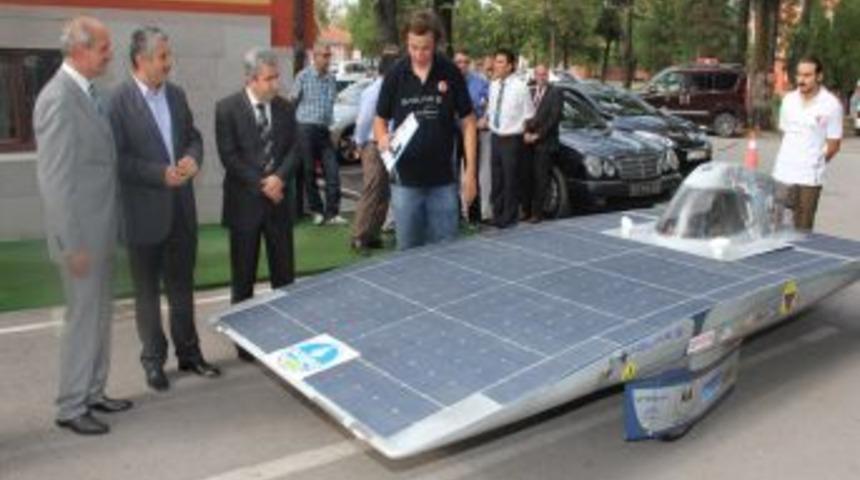 SASKİ, T&uuml;rkiye'nin En Hızlı G&uuml;neş Arabasına Sponsor Oldu