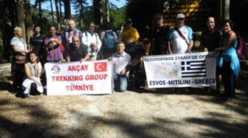 Yunan Grup Kazdağları&rsquo;nda Doğa Y&uuml;r&uuml;y&uuml;ş&uuml; Yaptı