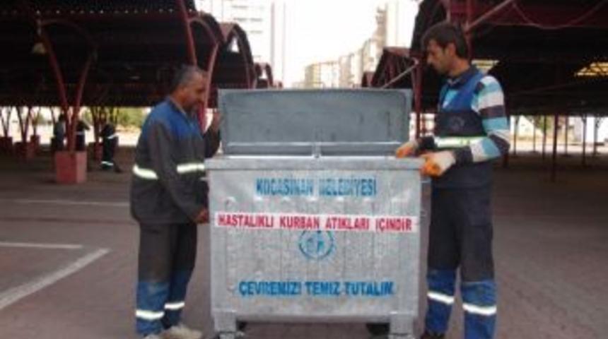 Kocasinan Kurban Kesim Yerlerini Hazırladı