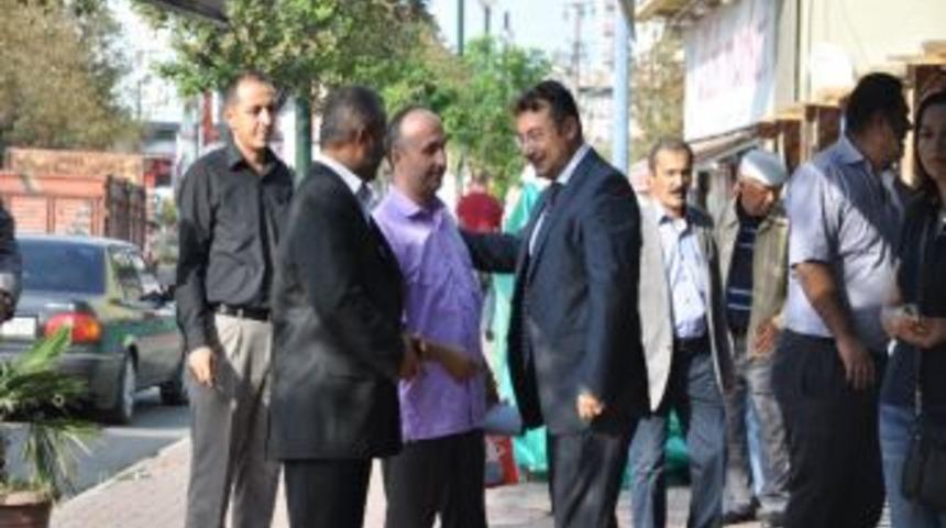 Başkan &Ouml;zdemir, Kilimli Esnafıyla Sevincini Paylaştı