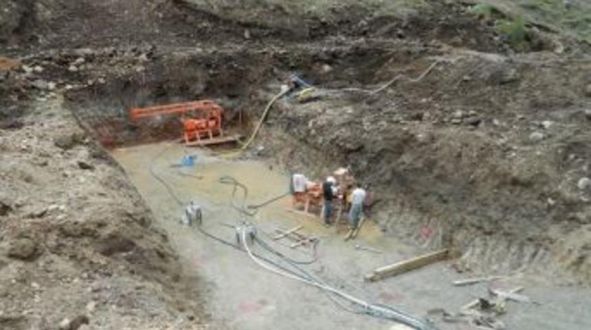 Bolu'da Sarıalan G&ouml;let Inşaatı Başladı