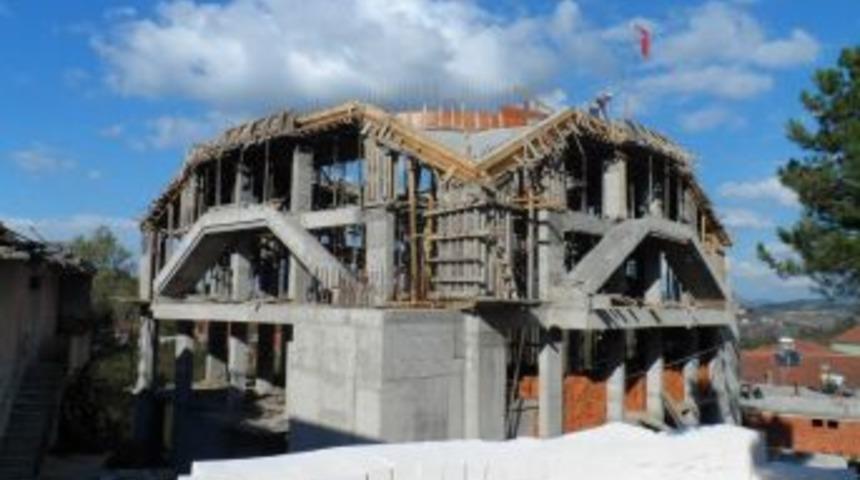 Yiğitoğlu Camii İnşaatı Hızlı İlerliyor