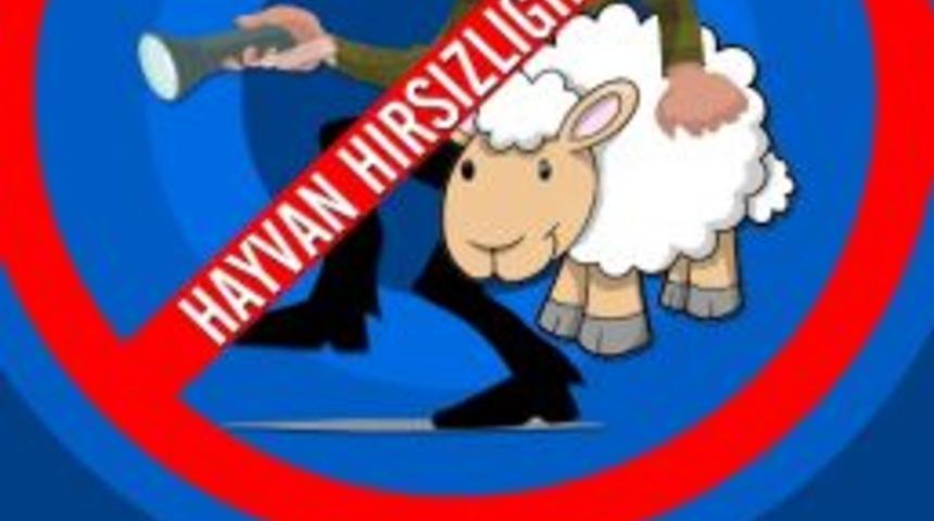 Jandarmadan Hayvan Hırsızlığına Afişli Uyarı