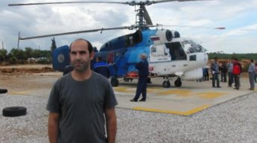 Yangın S&ouml;nd&uuml;rme Helikopterinin G&ouml;revi Sona Eriyor