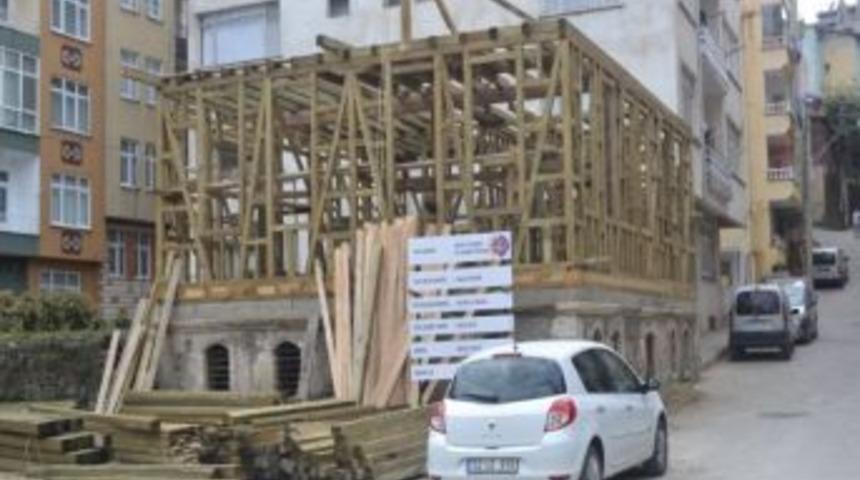 Paşabah&ccedil;e Konağı Restore Ediliyor