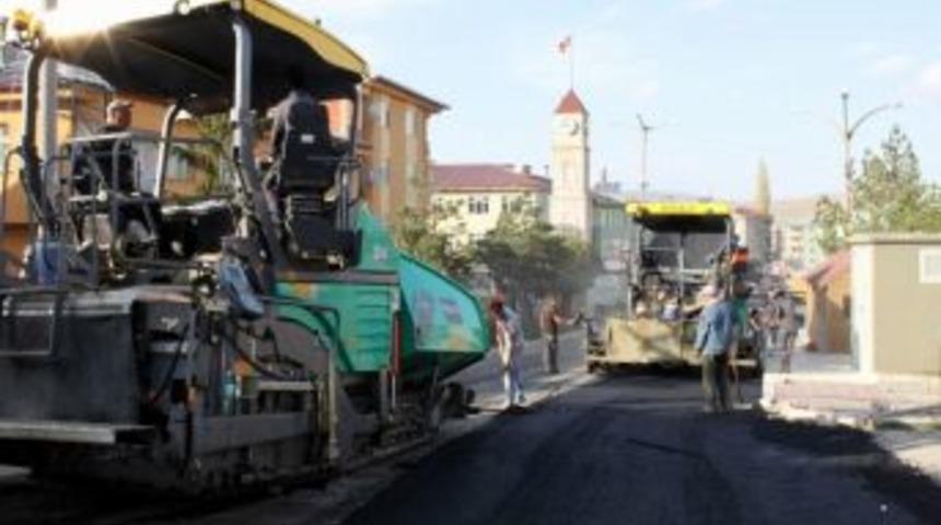 Yıldızelinde Asfalt &Ccedil;alışması Yapıldı
