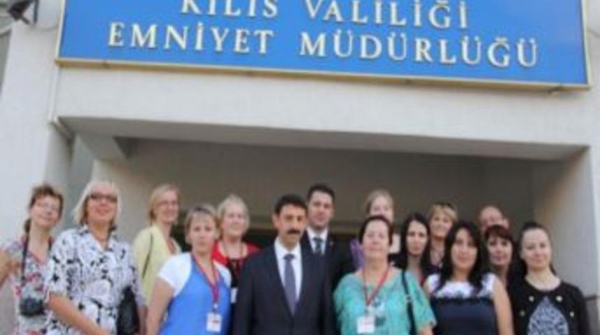 Letonyalılar, Emniyet M&uuml;d&uuml;r&uuml; Akpınar&rsquo;ı Ziyaret Etti