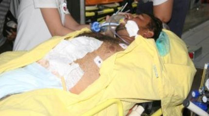 Yaralı Suriyeliler Kilis'e Getiriliyor