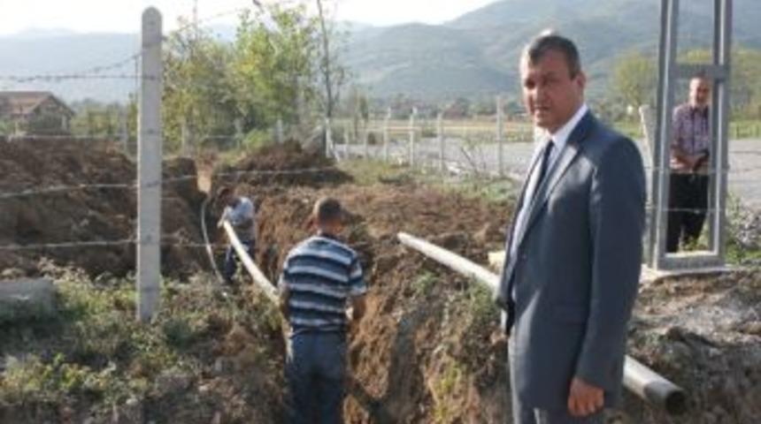 Saltukova&rsquo;da İ&ccedil;me Suyu Şebeke Hattı &Ccedil;alışmaları