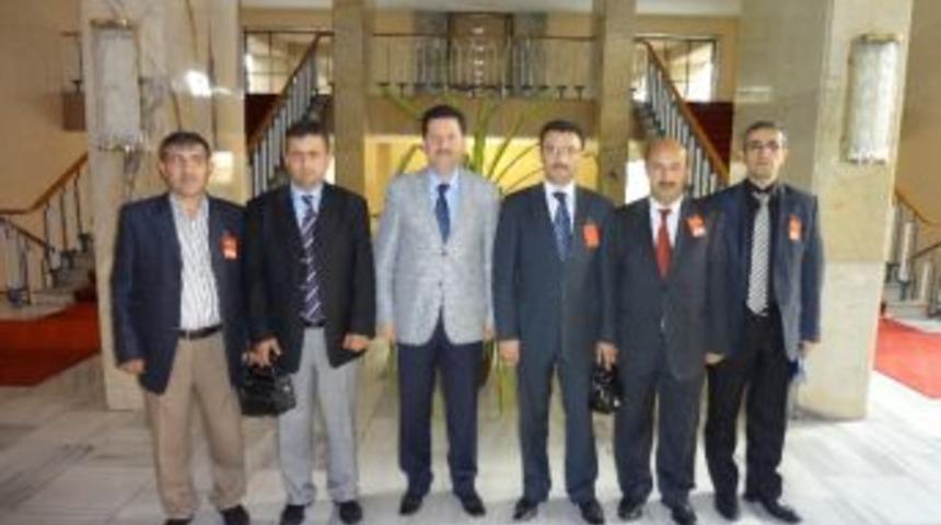 Eğitim-bir-sen Y&ouml;neticileri, Milletvekilleri Kinay Ve Kavuncu İle G&ouml;r&uuml;şt&uuml;