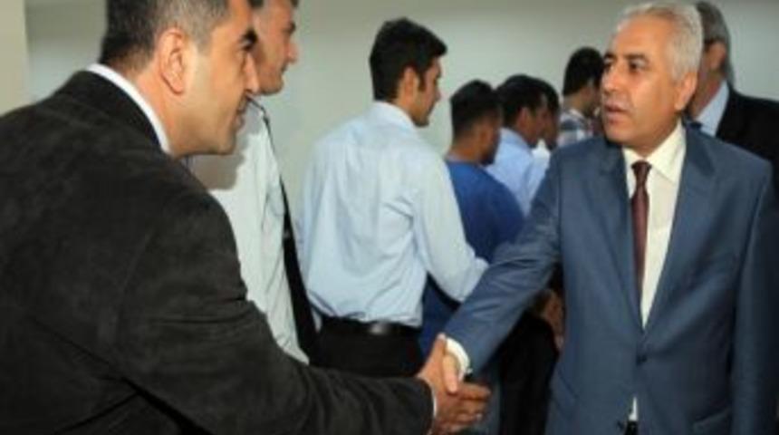 Adana Bt&uuml; Rekt&ouml;r&uuml; Ersoy Personel İle Bayramlaştı