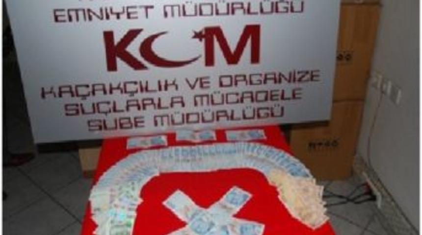 Kurban Bayramı &Ouml;ncesi Sahte Paraları Piyasaya S&uuml;remeden Yakalandı