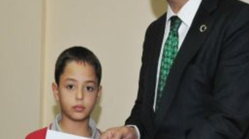 Hoşg&ouml;r&uuml; &Ouml;ğrencileri, Belediye Başkanına 2023 Hayallerini Yazdı