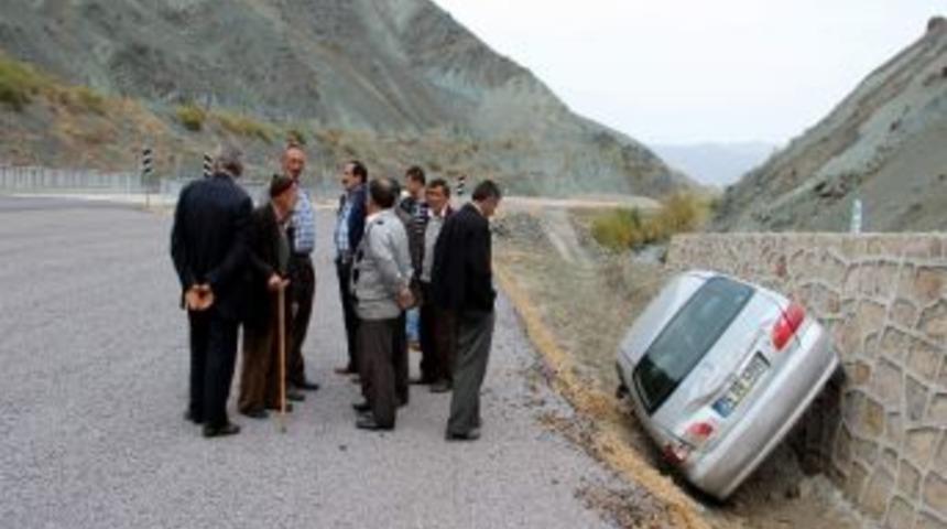 Suşehri&rsquo;nde Trafik Kazası: 1 Yaralı