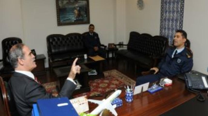 Askeri Lise Komutanı&rsquo;ndan Teşekk&uuml;r Ziyareti