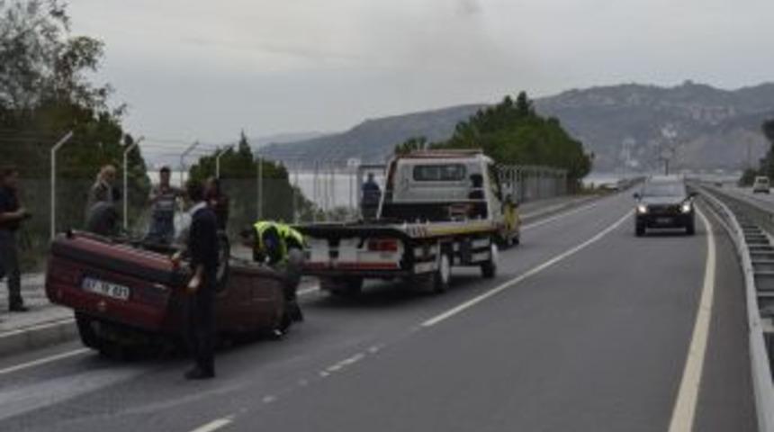 Alaplı&rsquo;da Trafik Kazası: 3 Yaralı