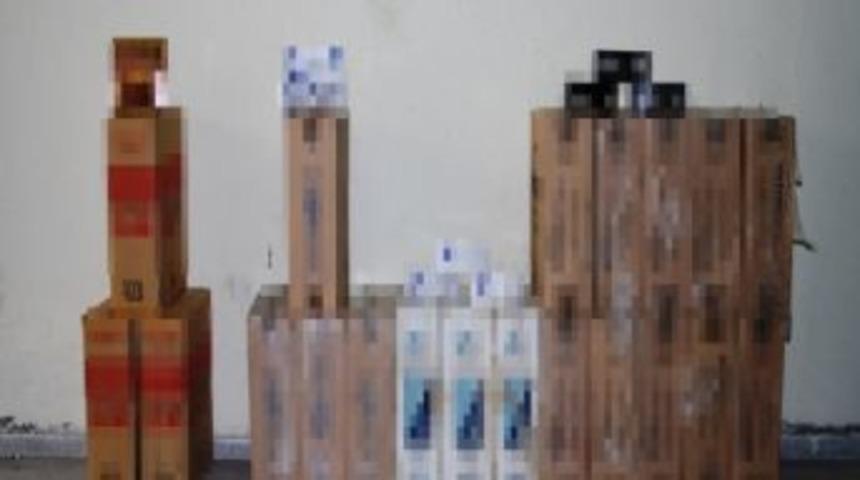 Bolu'da 10 Bin Paket Ka&ccedil;ak Sigara Ele Ge&ccedil;irildi