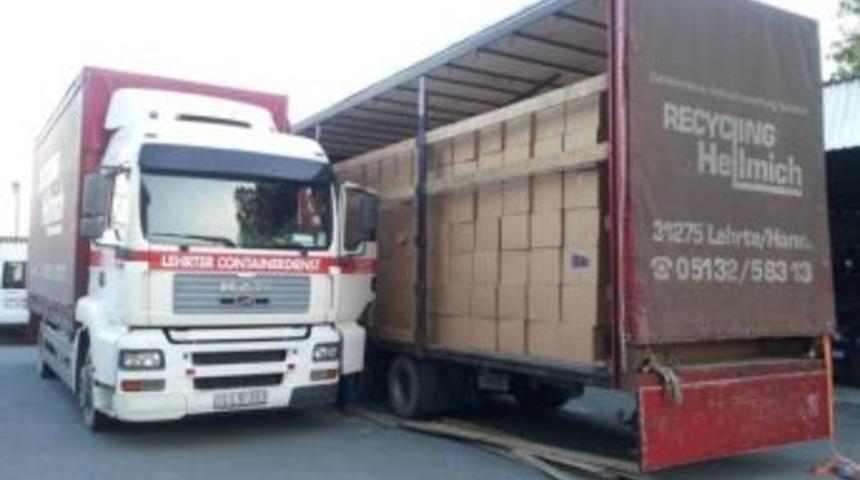 Rize'de 44 Bin Paket Ka&ccedil;ak Sigara Ele Ge&ccedil;irildi