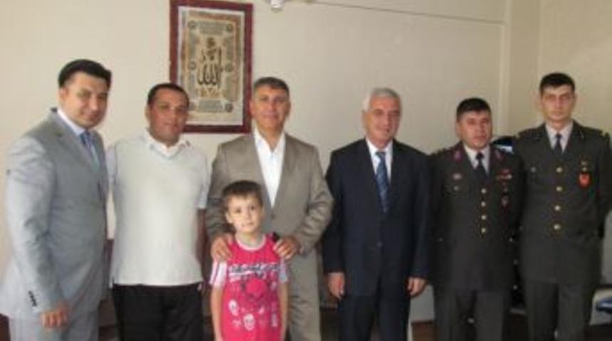 &Ouml;demiş Protokol&uuml;nden Bayram Ziyaretleri