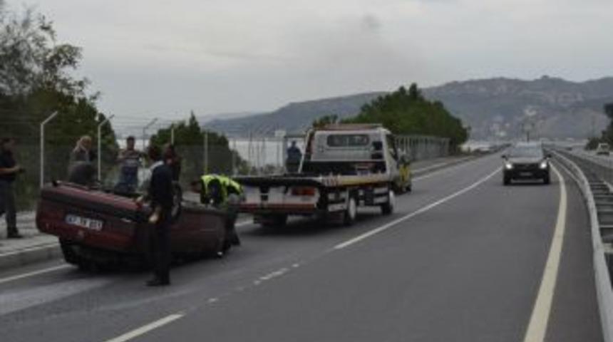 Alaplı'da trafik kazasında 3 yaralı var