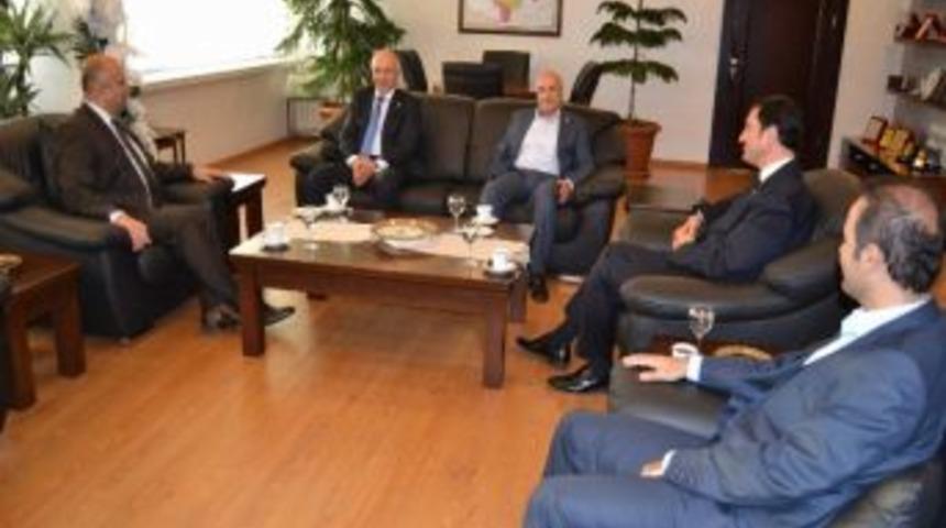 Vekillerden Emniyet M&uuml;d&uuml;r&uuml; Mustafa Aydın&rsquo;a Ziyaret