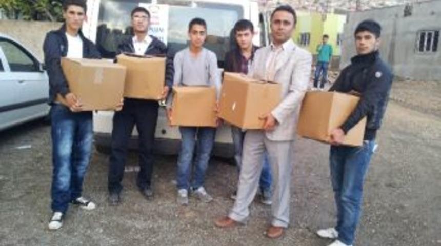 Derik Lisesi &Ouml;ğrencilerinden Anlamlı Yardım