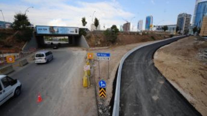 &Ccedil;ukurambar&rsquo;dan Eskişehir Yolu'na &Ccedil;ıkışı Sağlayan Yol Trafiğe A&ccedil;ıldı